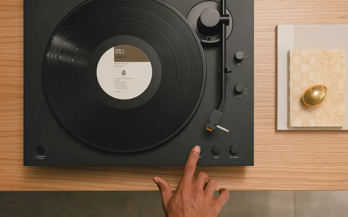 Sony PS-LX5BT turntable